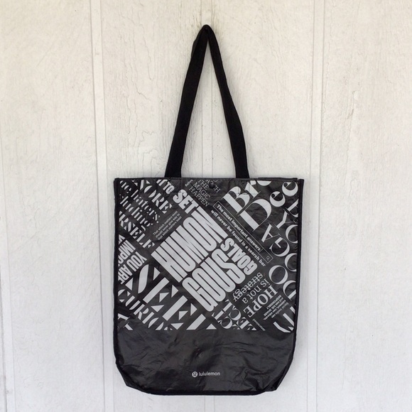LULULEMON LARGE MANIFESTO REUSABLE TOTE BAG - Picture 1 of 15